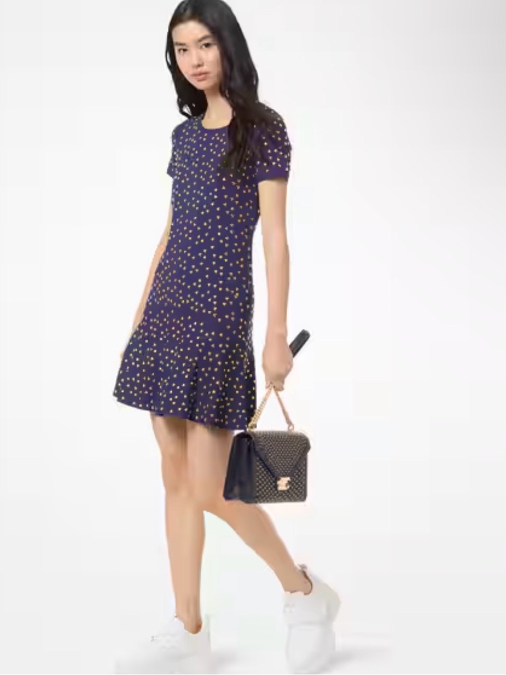 MICHAEL KORS Embellished A-line Dress
